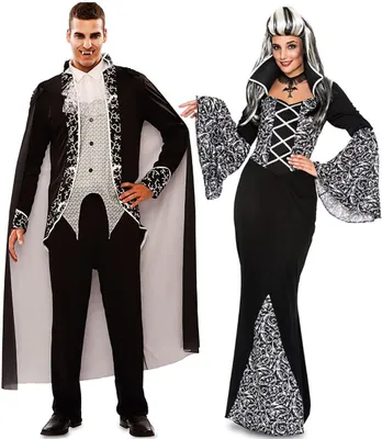 Vampir Kostüm Matt für Herren Gr. M/L Fledermaus Halloween Gothic Dracula Fasching Karneval Mottoparty Paarkostüm