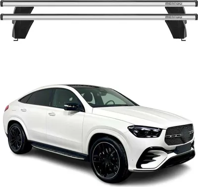 Produktbild von Menabo Dachträger Grundtäger für Mercedes GLE C167 2018-2025 75kg Alu Silber 2x