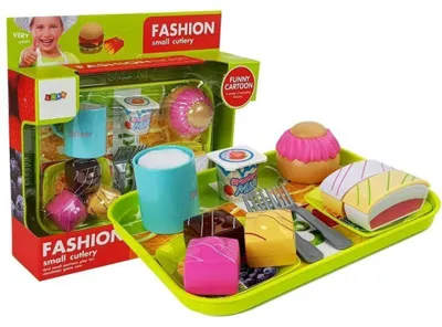 Zdjęcie produktu dla Zestaw do deserów z tacą