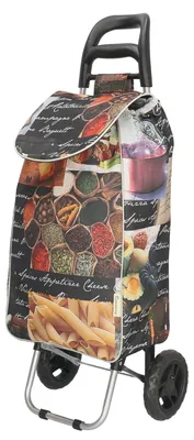 Produktbild von Faltbarer Einkaufswagen mit verstärktem Boden