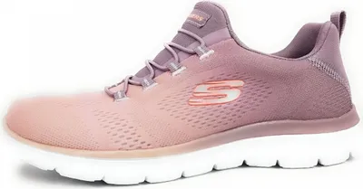 A side view of a single Skechers sneaker against a white background.