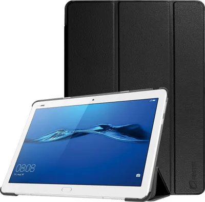 Produktbild von Fintie Hülle für Huawei Mediapad M3 Lite 10,1 Zoll, Ultra Dünn Superleicht Case Cover Schutzhülle mit Auto Schlaf/Wach und Standfunktion für Huawei Mediapad M3 Lite 10.1, Schwarz