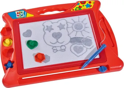 Produktbild von A&F Magische Zeichentafel - Magnetstempel, Wischbar
