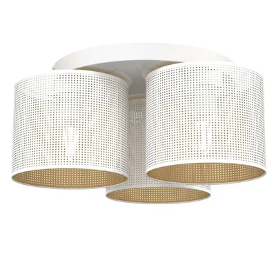 Produktbild von Euluna Deckenlampe 'Jovin' in weiß aus Metall