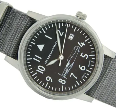 Produktbild von Aristo Herren Messerschmitt Uhr Fliegeruhr ME 109 / 109-S