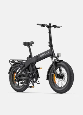 Produktbild von ENGWE EP-2 3.0 Boost E-Bike 250 W, 75 Nm, 648 Wh Akku, bis zu 120 km Reichweite, Drehmomentsensor, 20 x 4.0 Zoll, faltbar, Schwarz