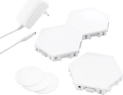 Image de 3x panneaux LED magnétiques avec fonction tactile