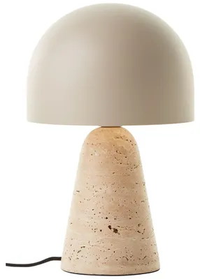 Produktbild von BRILLIANT Tischleuchte 32cm Nalam grau IP20 E14  Geeignet für Tropfenlampe