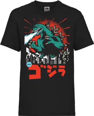 Zdjęcie produktu dla Koszulka Dziecięca Godzilla Godzilla, 5-6 Jahr - 116 / Czarny