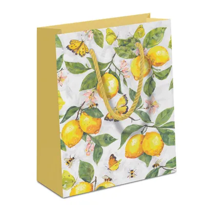 Produktbild von Geschenktasche - Fresh lemons white