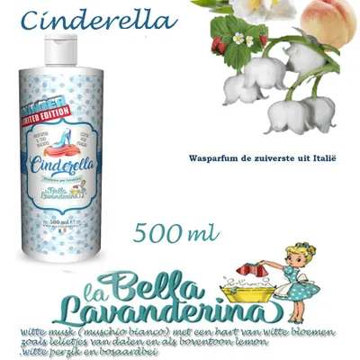 Produktbild von La Bella Lavanderina Waschparfum Cinderella – 500 ml