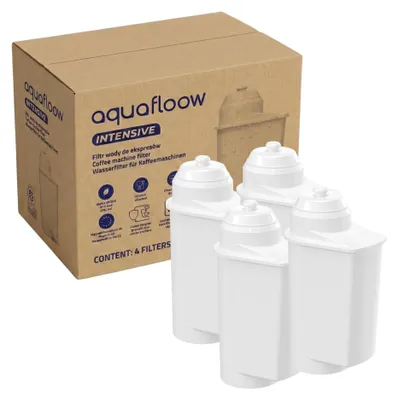 Wasserfilter für Kaffeevollautomaten, 4 Stück, kompatibel mit BRITA Intenza