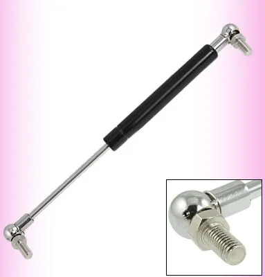 Produktbild von Gasdruckdämpfer 50N Universal Gasdruckfeder Klappenbeschlag Gasfeder Dämpfer Heckklappe Schwarz Silber