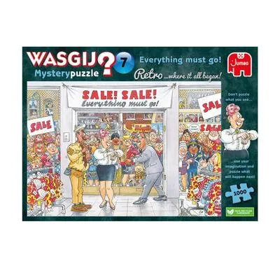 Immagine prodotto di Wasgij Retro Mystery 7 - Tutto deve andare! 1000 parti