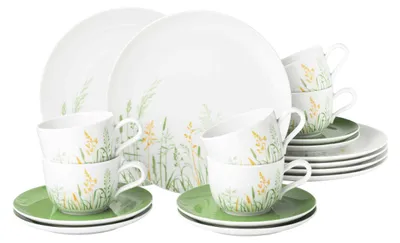 Produktbild von Coffee set for 6 people SELTMANN MEADOW GREEN