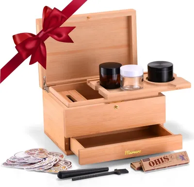 Produktbild von Aufbewahrungsbox 30x20x15 cm, Bambus, für Küche