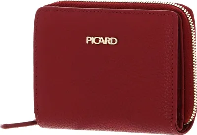 Produktbild von PICARD Leder Geldbörse Java 1 Wallet Lipstick dunkelrot