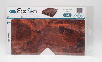 Produktbild von PS4 Pro Skin - Design Aufkleber Rust