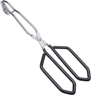 Imagen del producto de Pinza de acero inoxidable para cocina y barbacoa, de 28 cm, color , multifuncional para carne y verduras