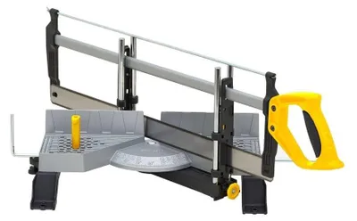Image de Stanley S120-800 Boîte à onglets automatique en métal avec scie