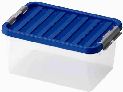 Image de Boîte système 8 l, 34 x 23 x 16 cm avec couvercle, couleurs assorties