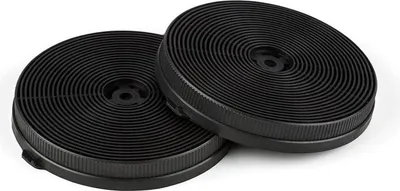 Immagine prodotto di Filtro a carboni attivi Klarstein per cuffiette da cucina parte di ricambio 2 filtri per ricircolo Ø18,5 cm