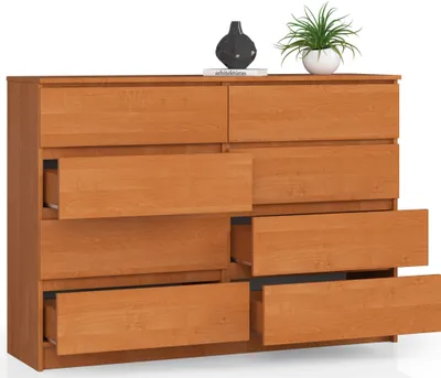 Produktbild von AKORD Furniture Factory OP0LKOMOLC012, 8 Schublade(n), Matt, 16 mm, 60 cm, 400 mm, 1380 mm