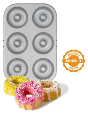 Produktbild von Decora 70036, Donut-Form, Rechteckig, Grau, Stahl, 7,5 cm, 1 Stück(e)
