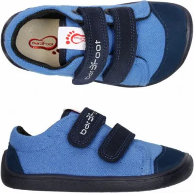 Produktbild von Jungen schuhe 3F Vegan 3BE29/9 bar3foot super flexi blau barefoot
