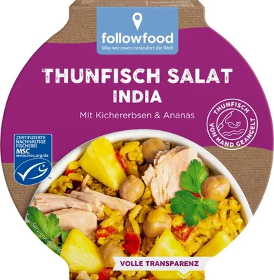 Immagine prodotto di Insalata di tonno - curry indiano 160g