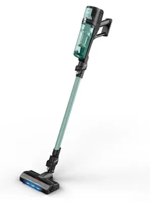Productafbeelding van Rowenta X-Force 8.80 Allergy RH1833, steelstofzuiger, zonder zak, groen, grijs, voor droog gebruik, voor schuim, met filter