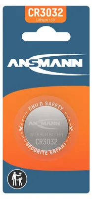 Produktbild von ANSMANN Lithium Knopfzelle CR3032