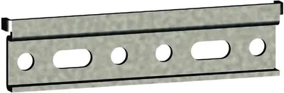 Produktbild von CAMAR Wandleiste 814, 102 x 26 x 6 mm, Stahl verzinkt
