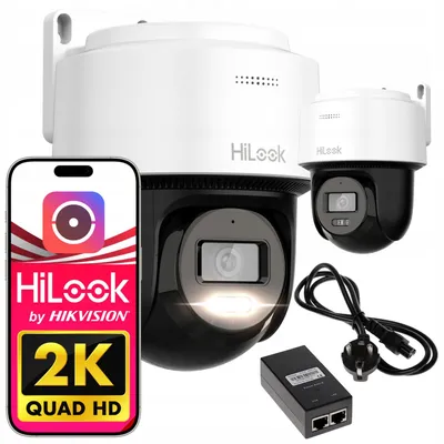Produktbild von HiLook PTZ-N4MP-P IP-Kamera 4MP Schwenkbar PoE Tracking Mikrofon