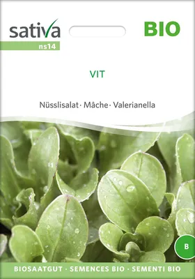 Artikelbild 1 von 'BIO Nüsslisalat Vit' aus der Kategorie Feldsalatsamen