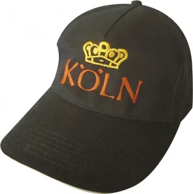 Produktbild von Baseballcap mit Stick - KÖLN - 68903 schwarz