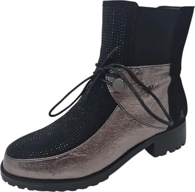 Produktbild von 2 Go Fashion Schnürstiefel Schwarz