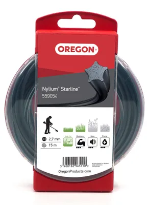 Produktbild von Oregon Sternförmiger Nylon Mähfaden 2,7mm, 2,7 mm x 15 m (559054)