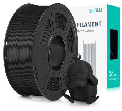 Obrázok produktu pre PLA vlákno, priemer 1,75 mm, matný povrch, 1 kg, vhodné pre 3D tlačiarne