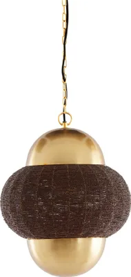 Obrázok produktu pre Light & Living - závesná lampa - Cetara - hnedá - kov - E27 - 2983364