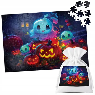 Produktbild von Puzzle Tradycyjne - Halloween - 252El