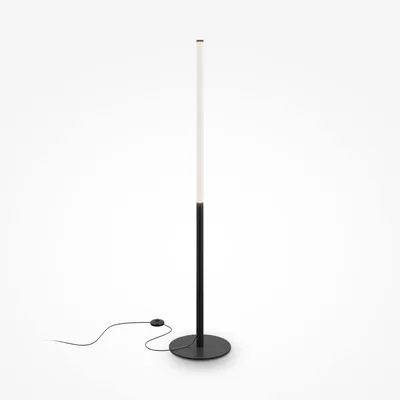 Produktbild von Maytoni  Stehleuchte Ray LED incl. Schwarz aus Metall 100 Lumen 18W für Küche, Schlafzimmer, Wohnzimmer, Esszimmer, Lobby