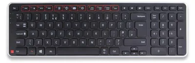 Image de Contour Design Balance - Standard - Sans fil - Bluetooth - QWERTY - Noir
