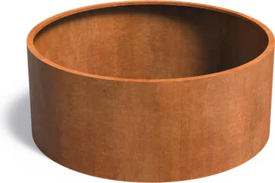 Produktbild von Adezz Circum ohne Boden Pflanzgefäß aus Corten-Stahl Pflanzkübel Blumentopf