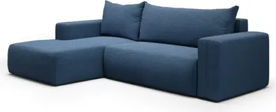Produktbild von Intenso Ecksofa mit Schlaffunktion LECCO, Links, Blau