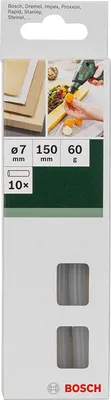 Produktbild von Klebestick-Set Cristal 10tlg. DxL 7x150mm G.60g transparent Bosch