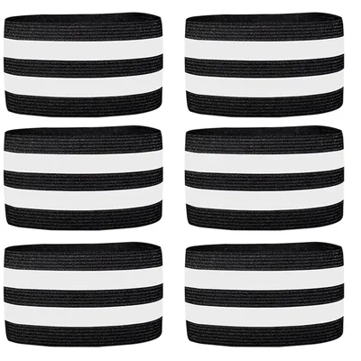 Produktbild von Reflektierende Armbänder 6er-Set, Sicherheitsbänder für Outdoor, Joggen, Wandern & Laufen, 33×5 cm