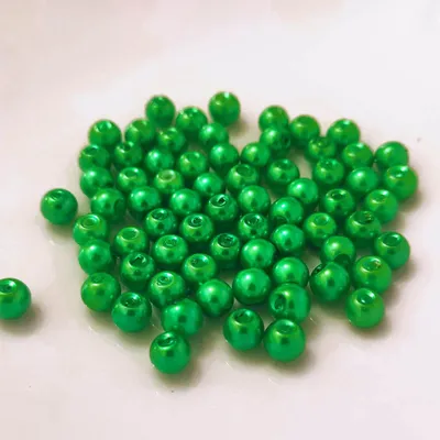 Immagine prodotto di Perle di vetro di tipo "rotondo" - 12 g - 2 mm - Verde