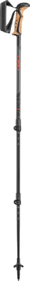 A single trekking pole against a white background.