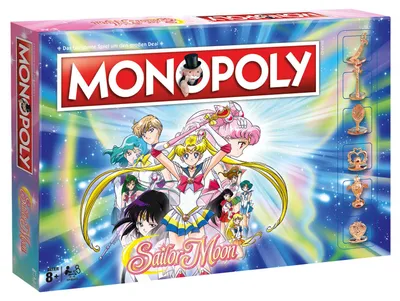 Zdjęcie produktu dla Gra planszowa Monopoly Sailor Moon Edition Gra planszowa